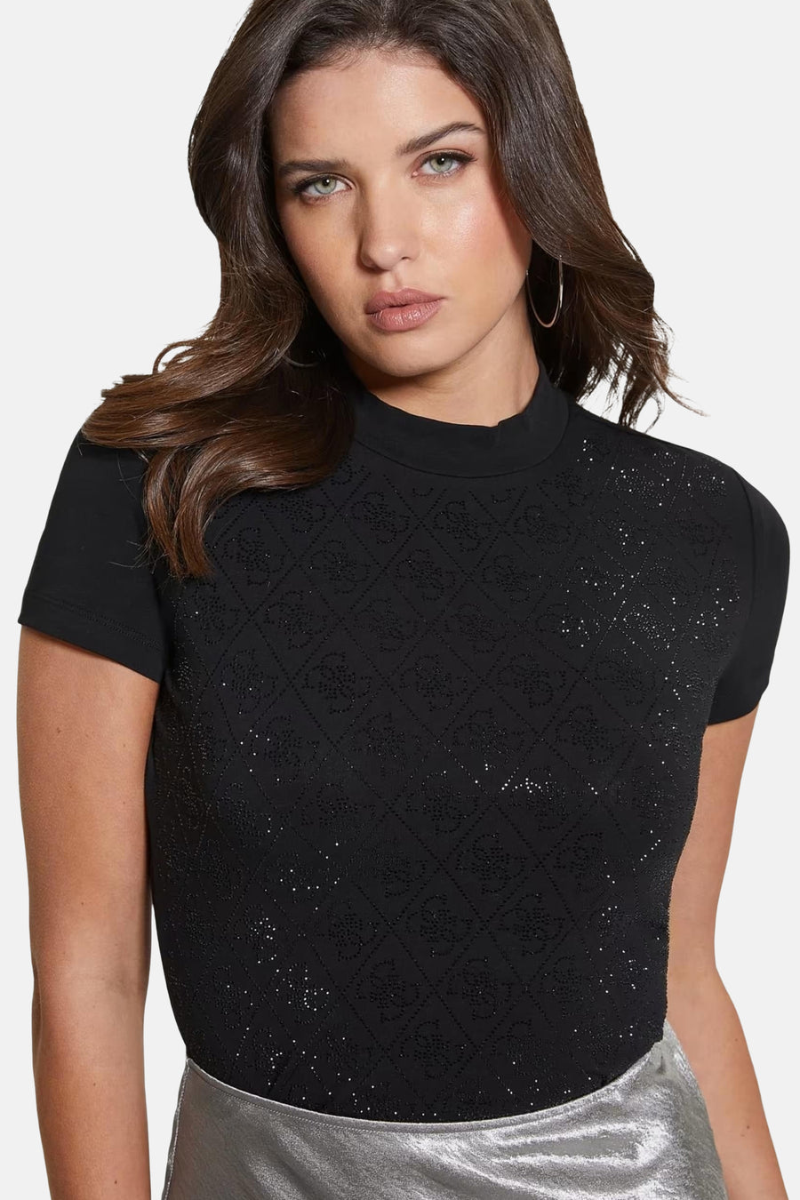 T-shirt met korte mouwen - zwart - Guess®