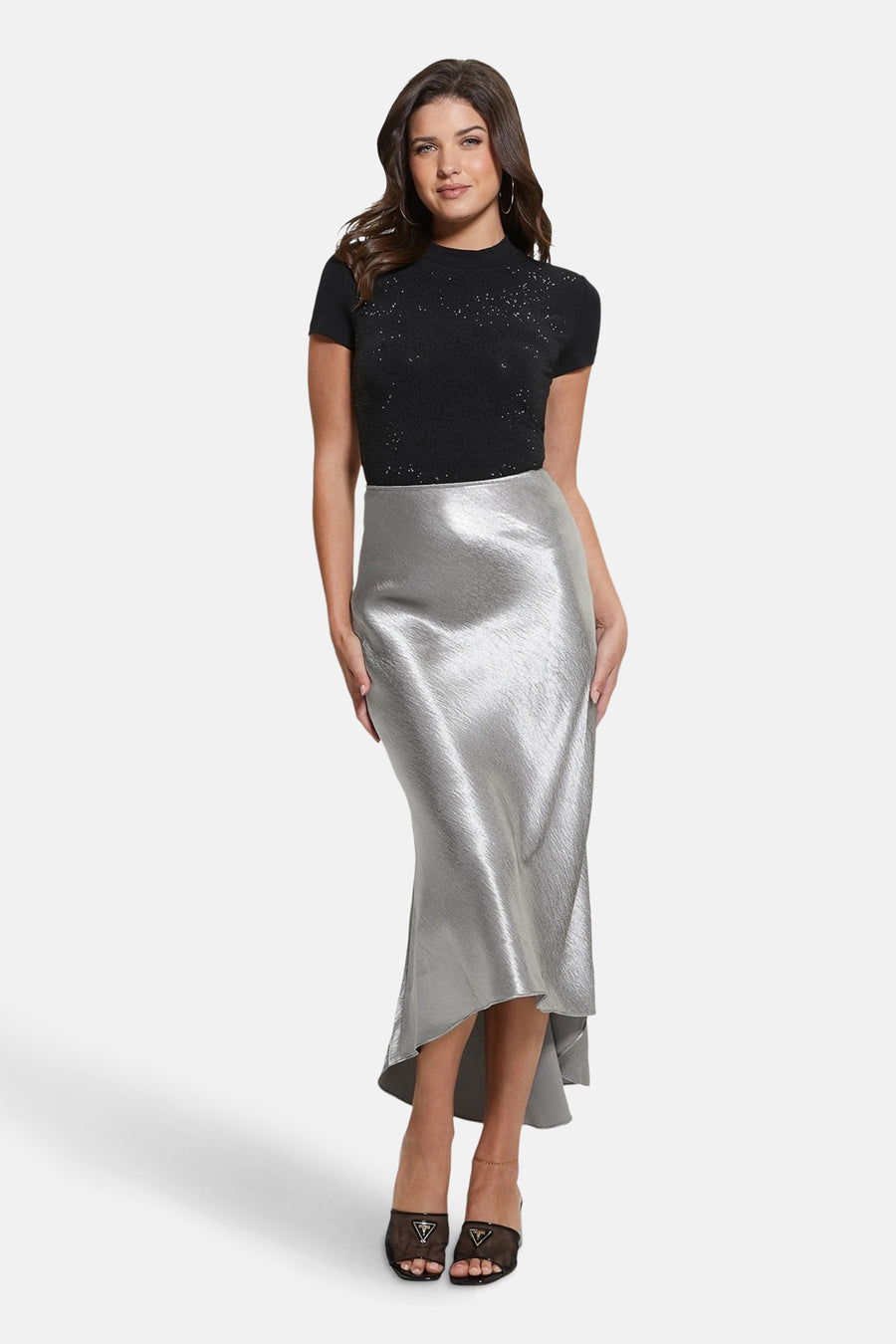 T-shirt met korte mouwen - zwart - Guess®