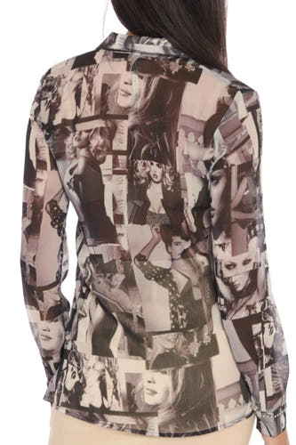 Blouse met lange mouwen - zwart