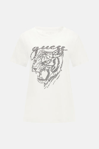 T-shirt met korte mouwen - wit