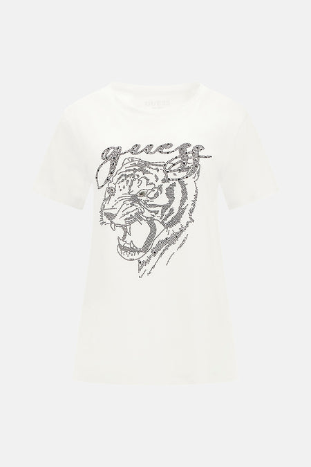 T-shirt met korte mouwen - wit