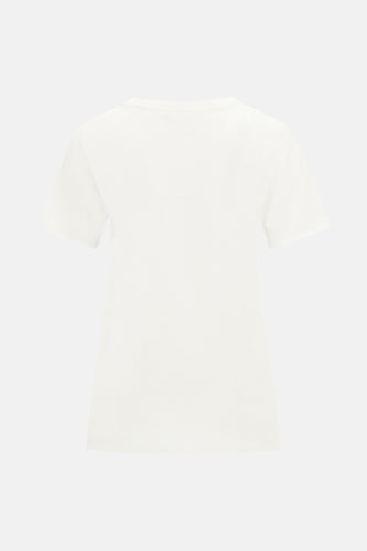 T-shirt met korte mouwen - wit