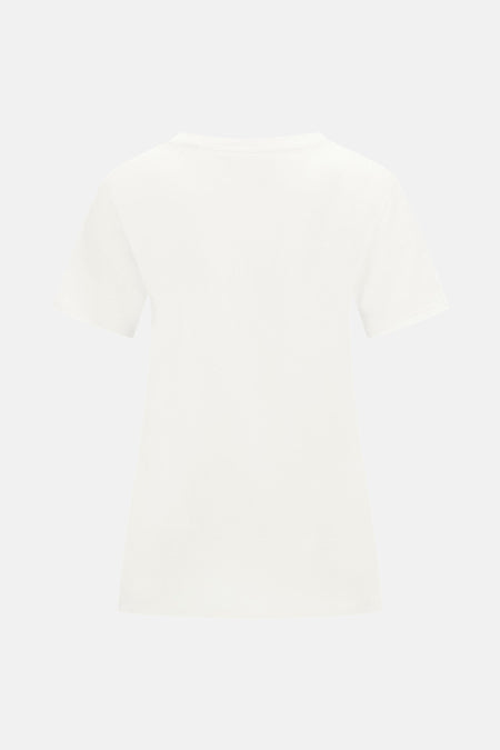 T-shirt met korte mouwen - wit