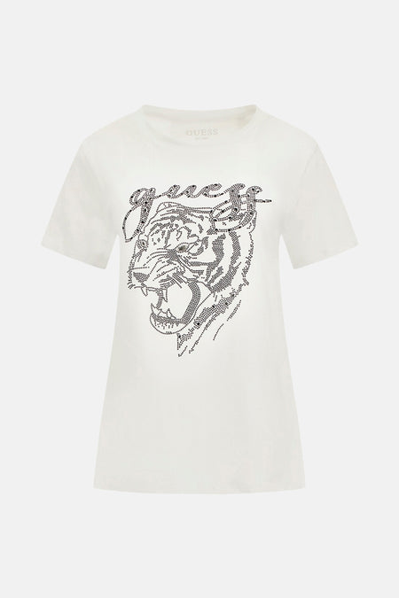 T-shirt met korte mouwen - wit