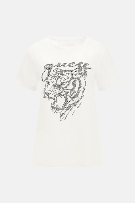 T-shirt met korte mouwen - wit