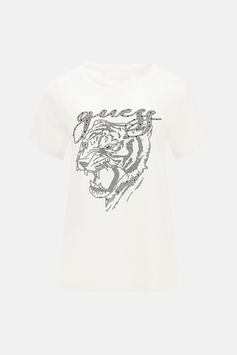 T-shirt met korte mouwen - wit