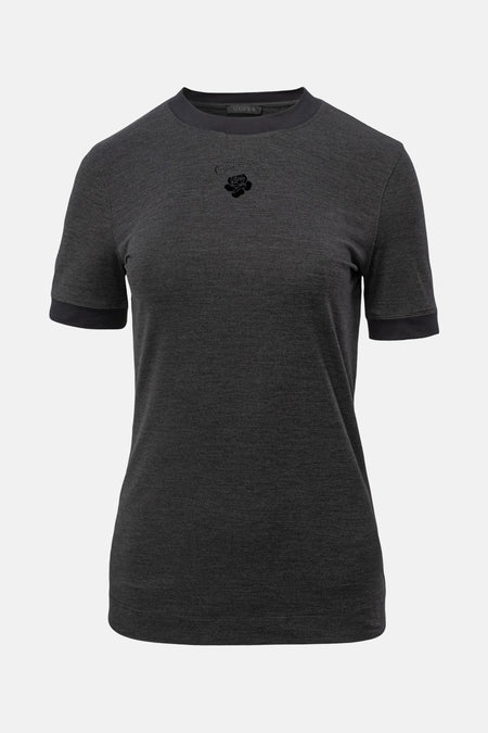 T-shirt met korte mouwen - grijs