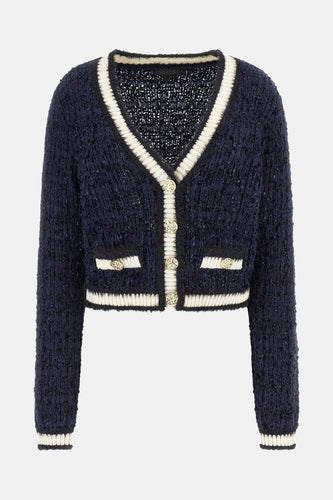 Cardigan - blauw