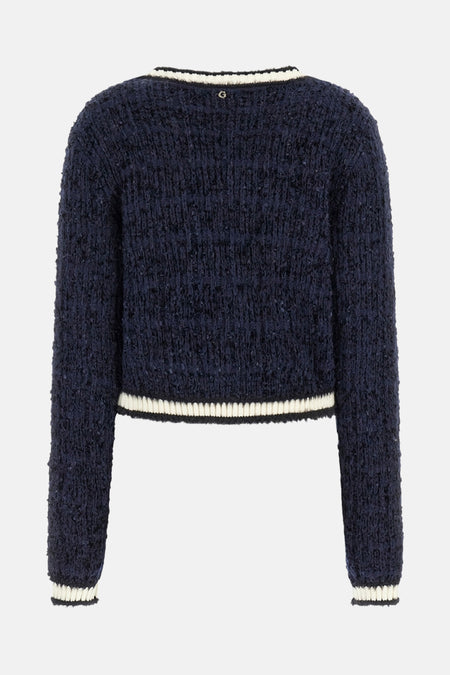 Cardigan - blauw