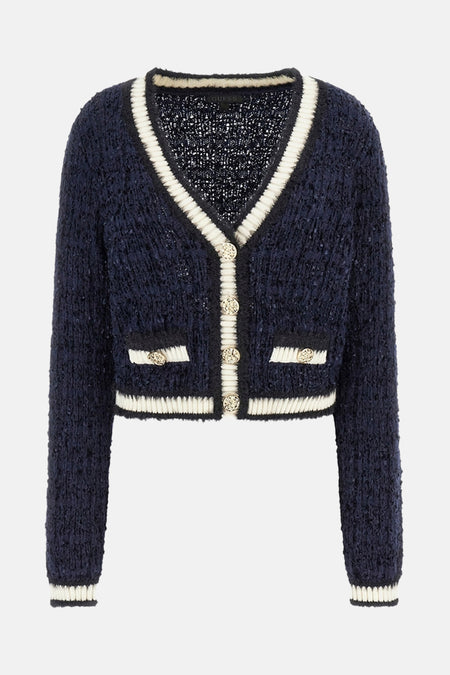 Cardigan - blauw
