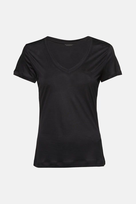 Top uni manche courte Noir - Guess®