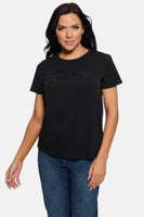Top uni manche courte Noir - Guess®