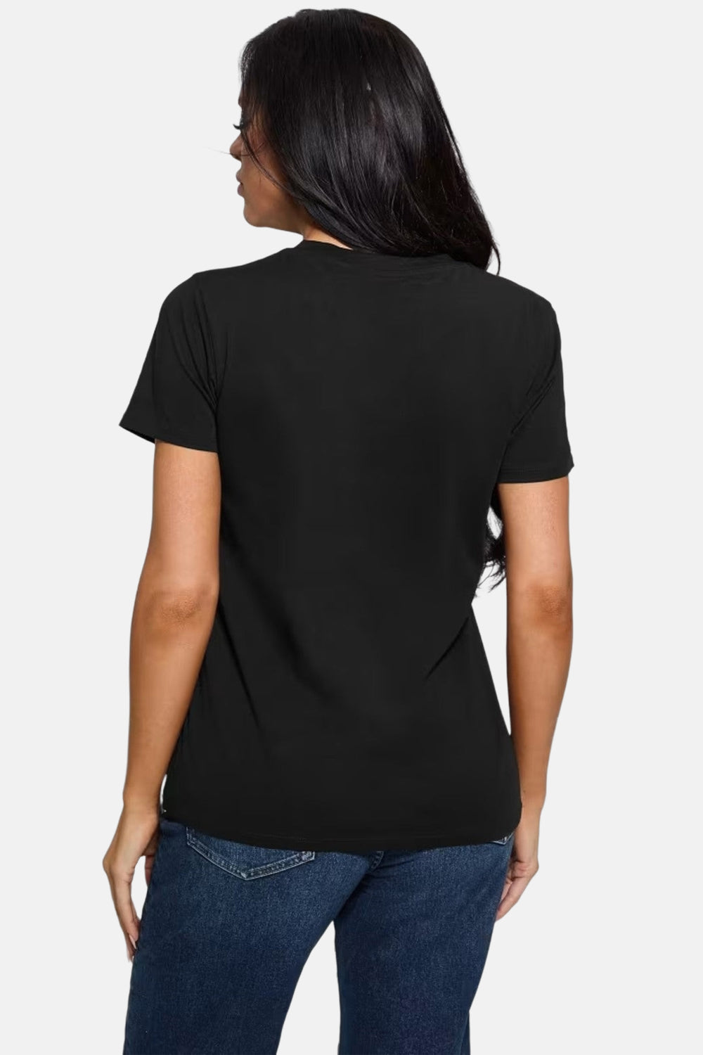 Top uni manche courte Noir - Guess®