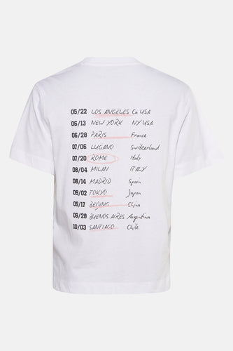 T-shirt met korte mouwen - wit