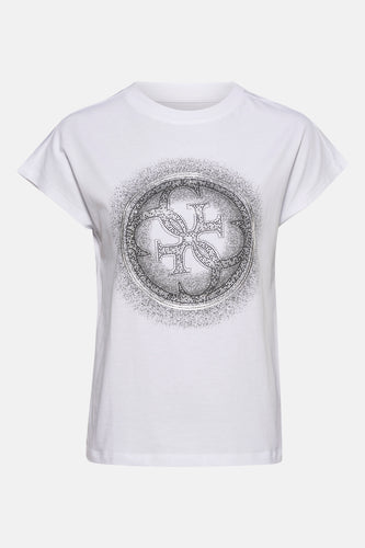 T-shirt met korte mouwen - wit