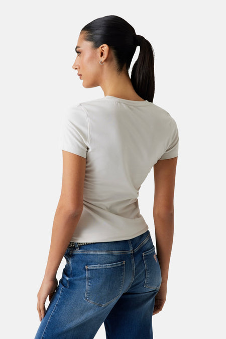 T-shirt met korte mouwen - wit