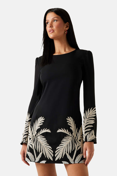 Robe à manches longues - noir