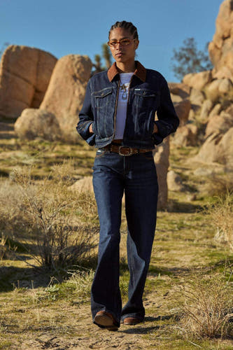 Jeans wide dark blue denim - Guess®