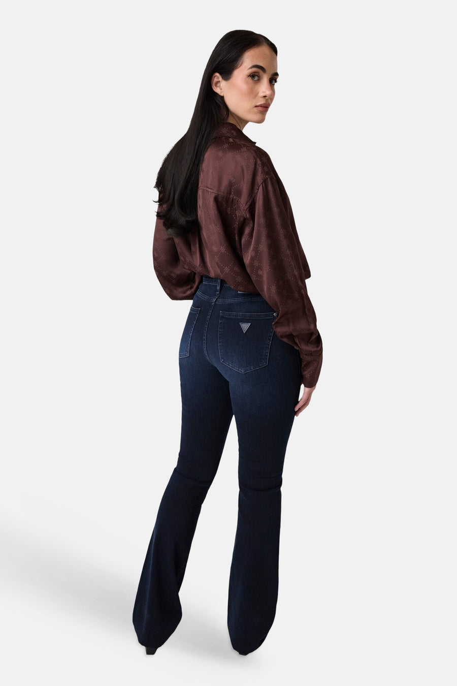 Chemisier (manches longues) brun - Guess®