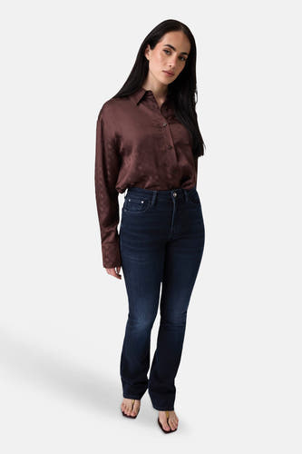 Chemisier (manches longues) brun - Guess®