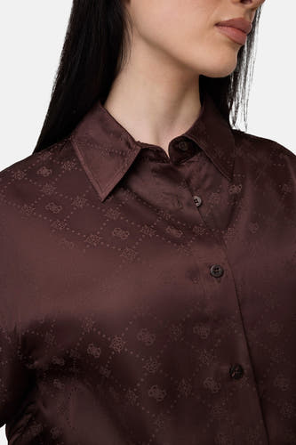 Chemisier (manches longues) brun - Guess®