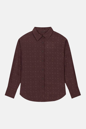 Chemisier (manches longues) brun - Guess®