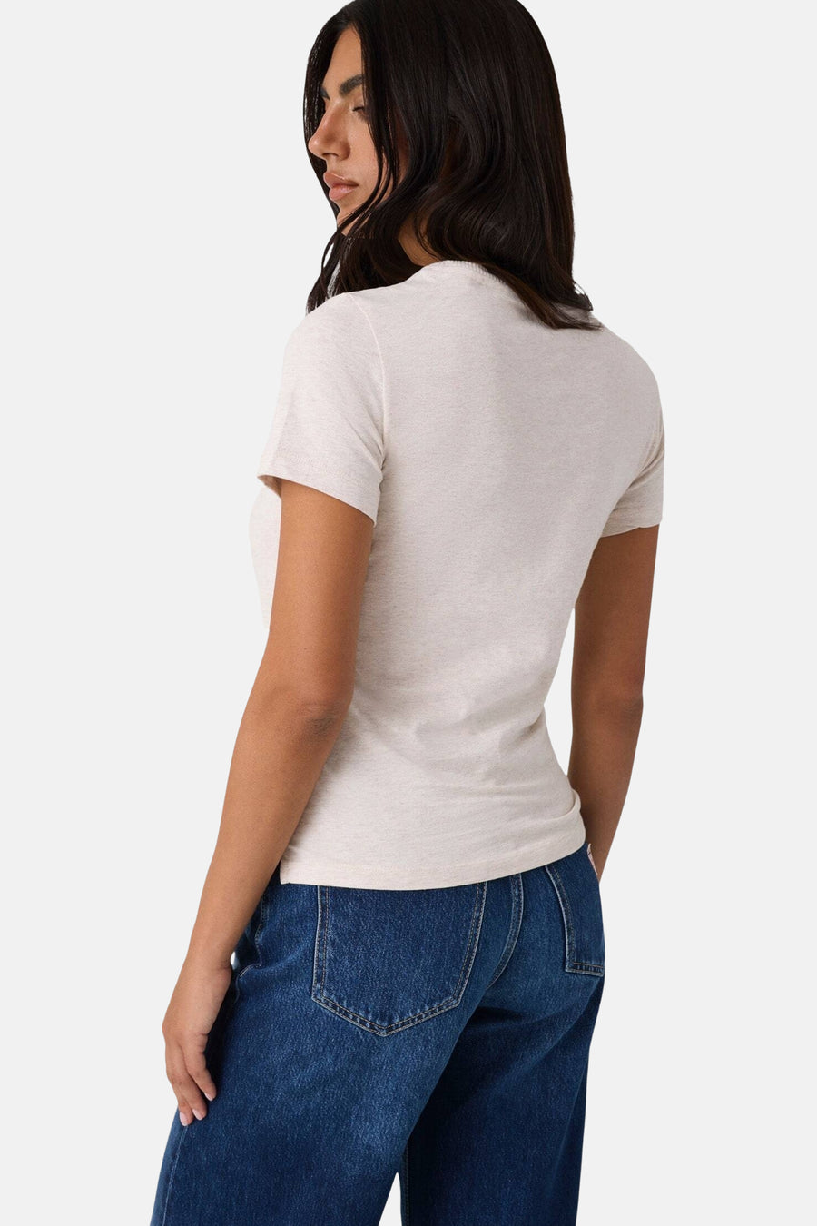 T-shirt à manches courtes - beige