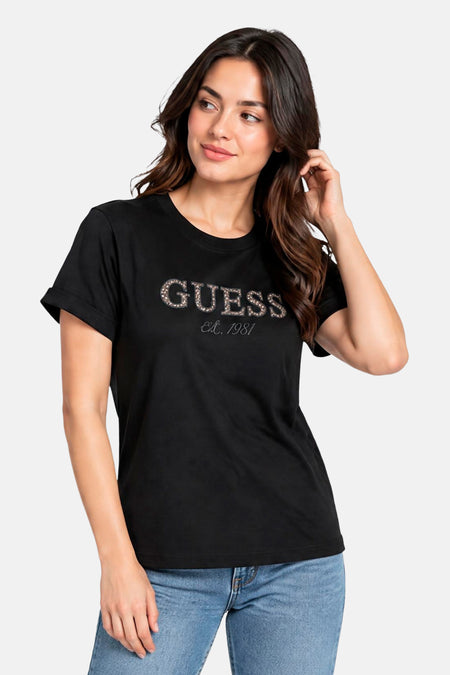T-shirt (manches courtes) noir - Guess®