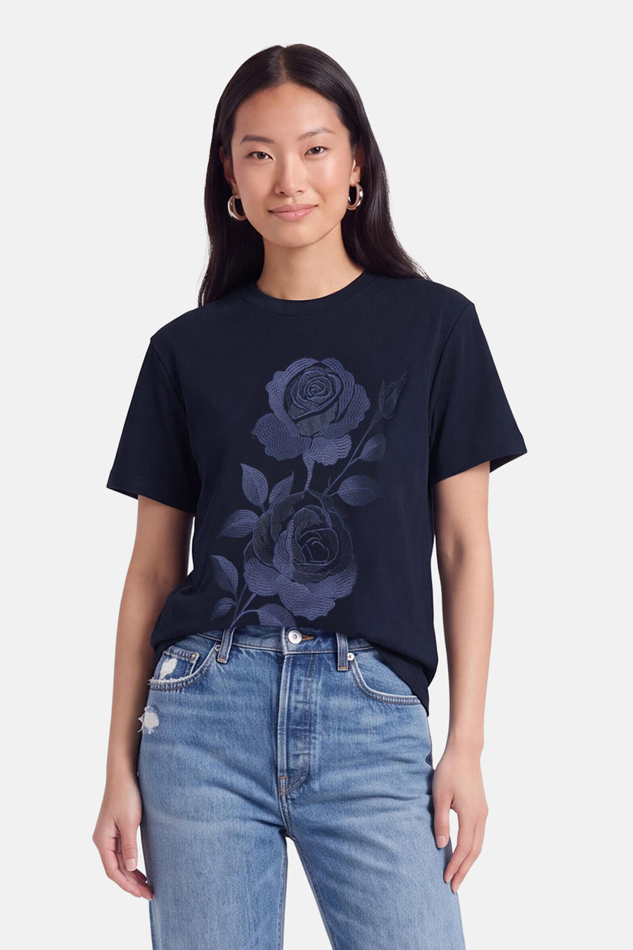 T-shirt met korte mouwen - blauw