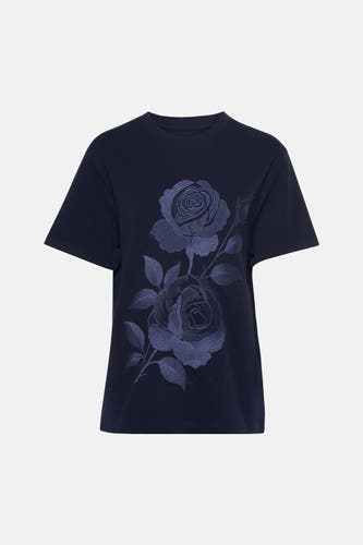 T-shirt met korte mouwen - blauw