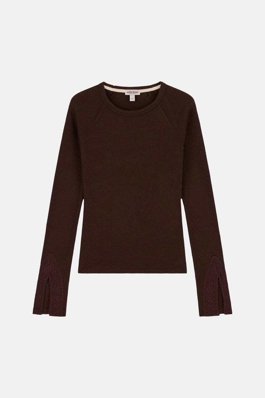 Trui met ronde hals bruin - Guess®