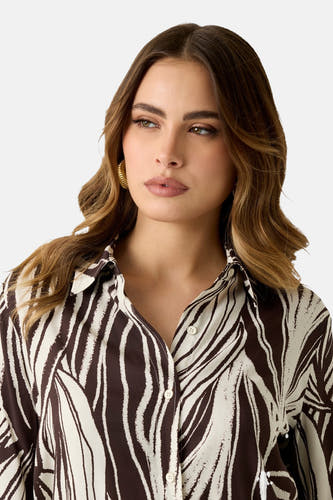 Hemd (lange mouwen) bruin - Guess®