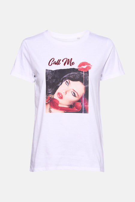 T-shirt à manches courtes - blanc