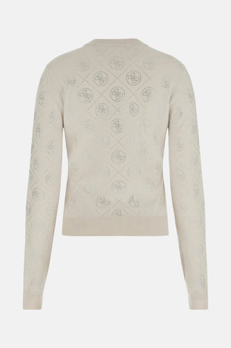 Pull met ronde hals - ecru - Guess®