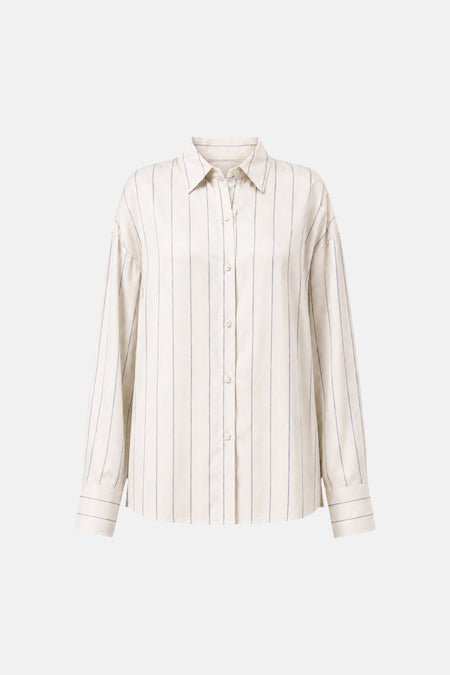 Chemise à manches longues - écru