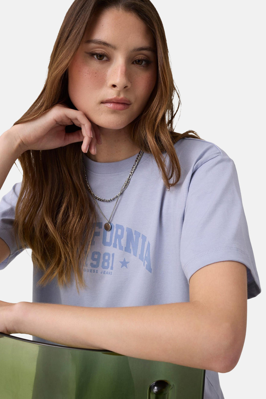 T-shirt (korte mouwen) blauw - Guess®