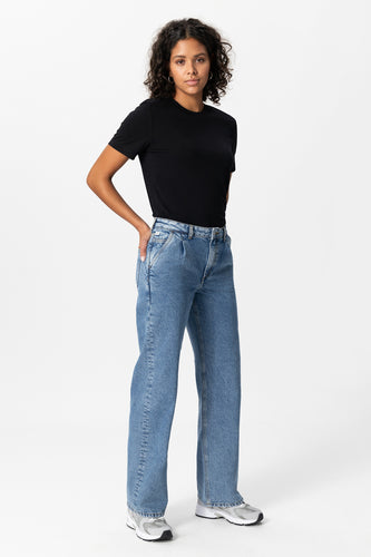 Wide jeans - denim - MUD JEANS - 5