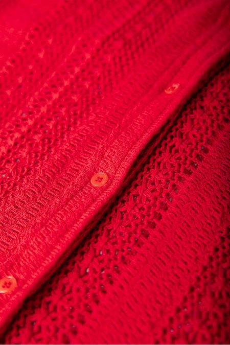 Chemisier (manches longues) Rouge - COLOURFUL REBEL