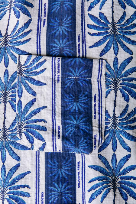 Hemd (lange mouwen) Blauw - COLOURFUL REBEL