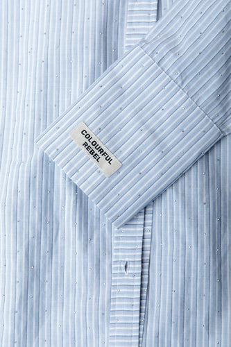 Hemd met lange mouwen - blauw - COLOURFUL REBEL