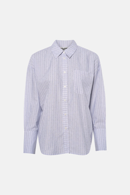 Hemd met lange mouwen - blauw