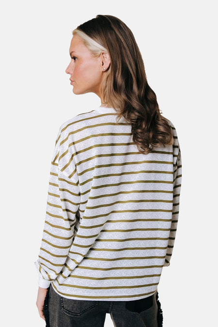T-shirt (lange mouwen) wit - COLOURFUL REBEL