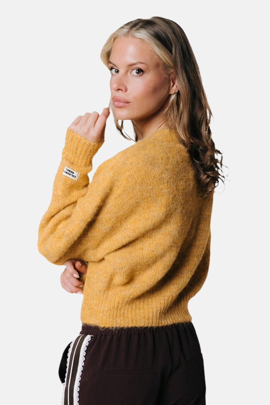 Cardigan - Ochre Yellow