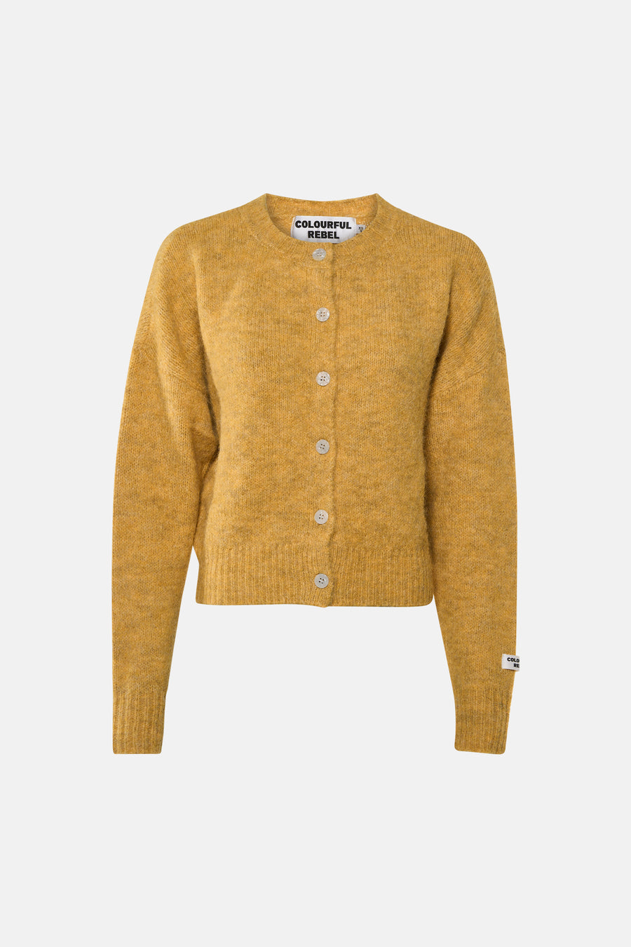 Cardigan - Ochre Yellow