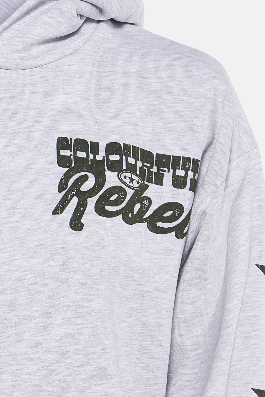 Sweat à capuche - gris - COLOURFUL REBEL