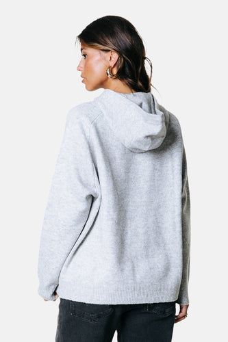 Pull met kap - grijs - COLOURFUL REBEL