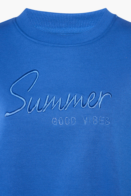 Sweater - blauw