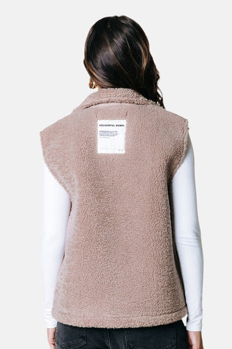 Bodywarmer - beige - COLOURFUL REBEL