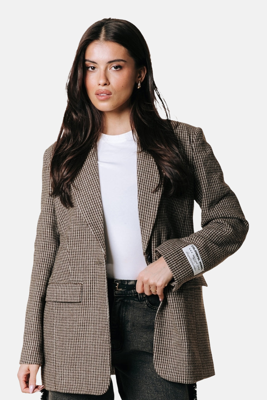 Blazer bruin - COLOURFUL REBEL