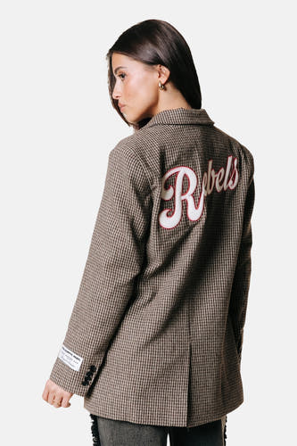 Blazer bruin - COLOURFUL REBEL